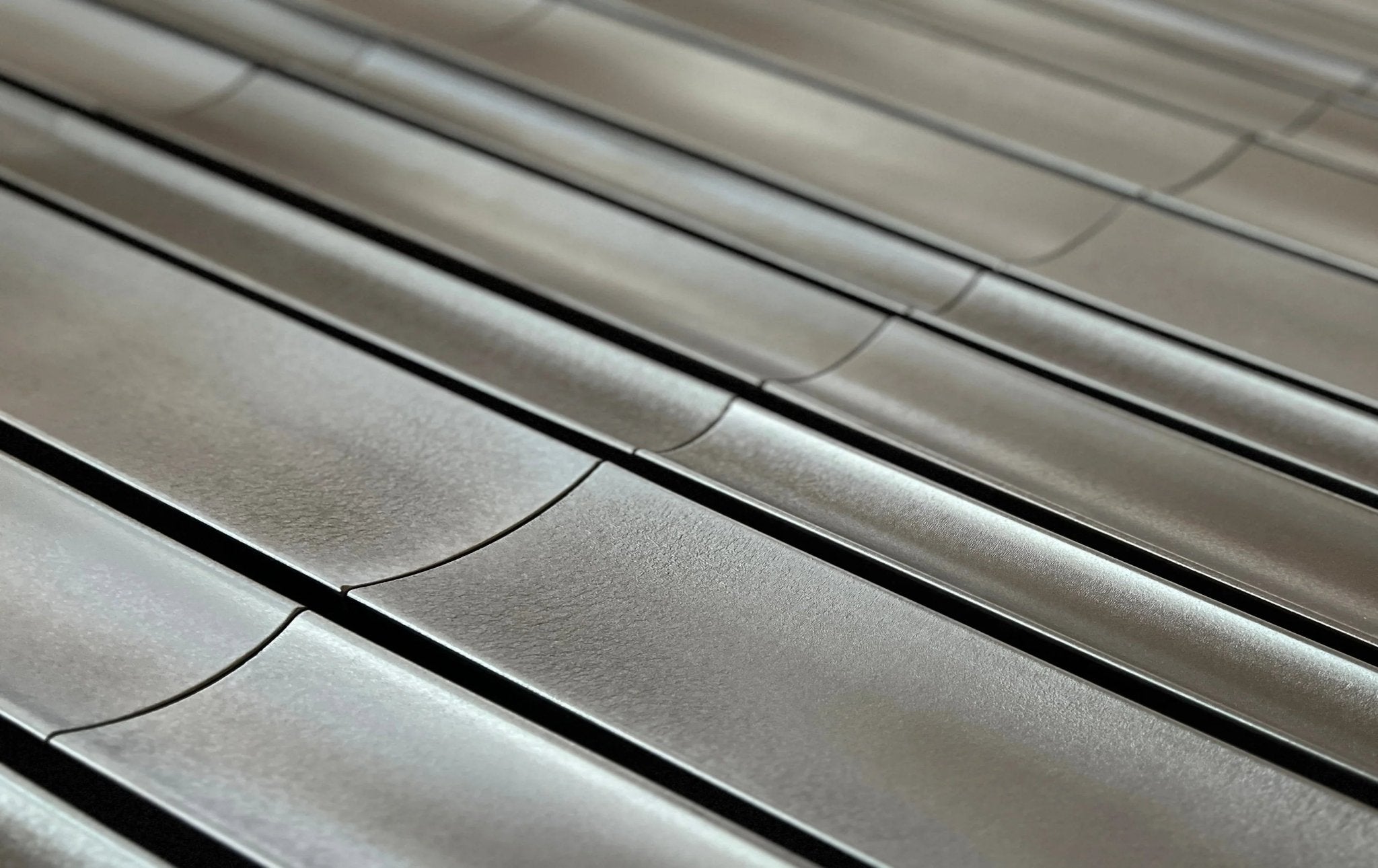 Japanese ceramic wall tiles Kenzan No. 802 in White from Mittsu Japanese Tiles