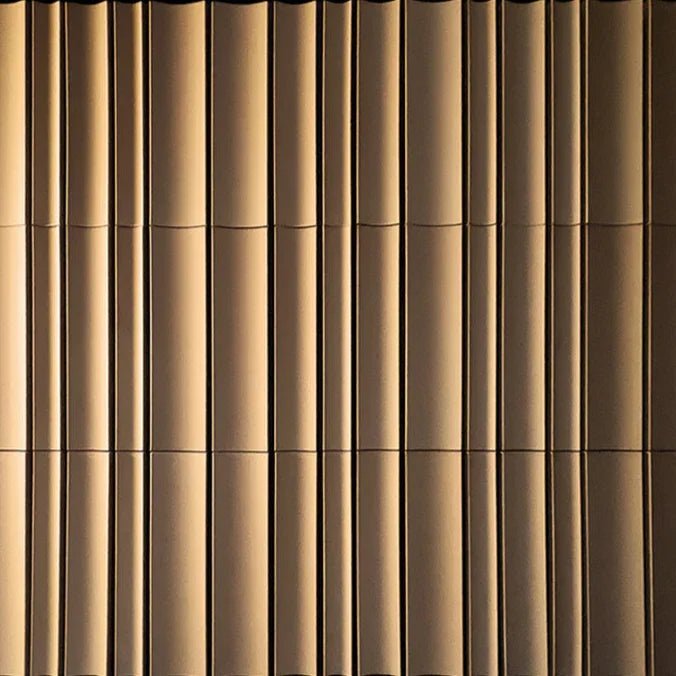 Japanese ceramic wall tiles Kenzan No. 802 in White from Mittsu Japanese Tiles