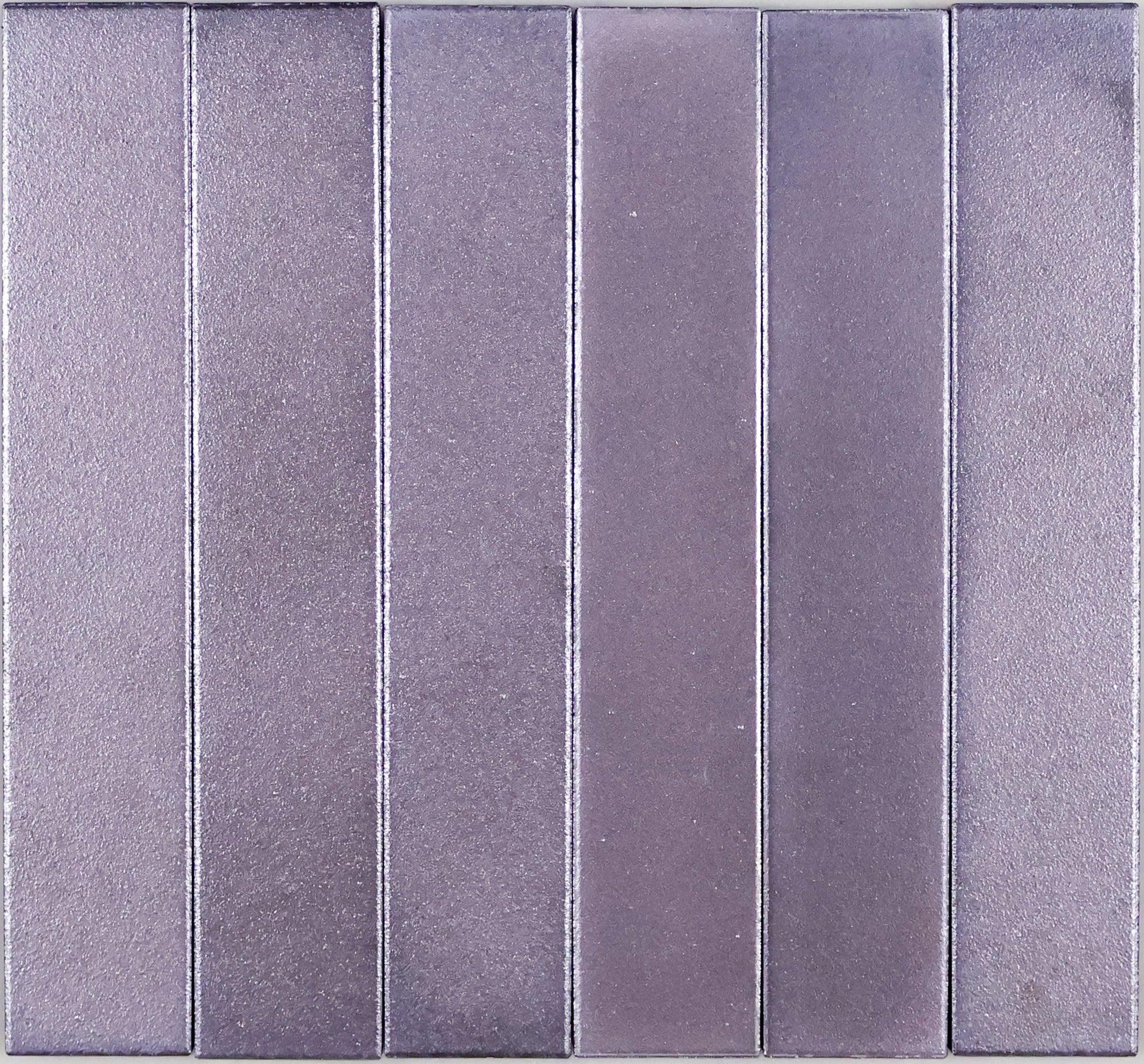 Japanese ceramic wall tiles Kohsai in Gun Metal from Mittsu Japanese Tiles