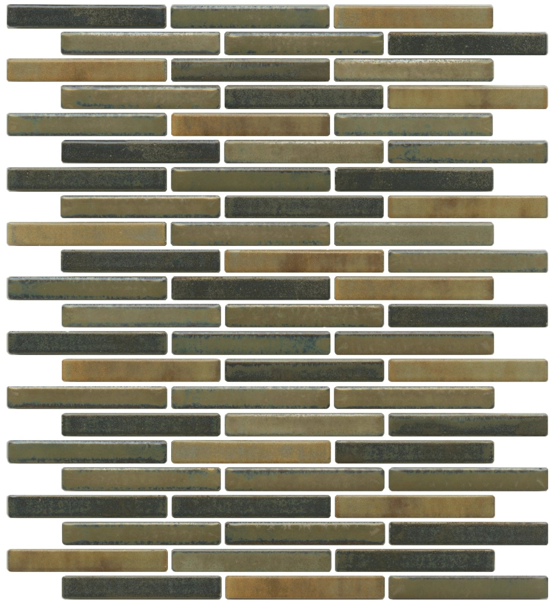 Japanese ceramic wall tiles Kujaku Sample in Narusawa from Mittsu Japanese Tiles