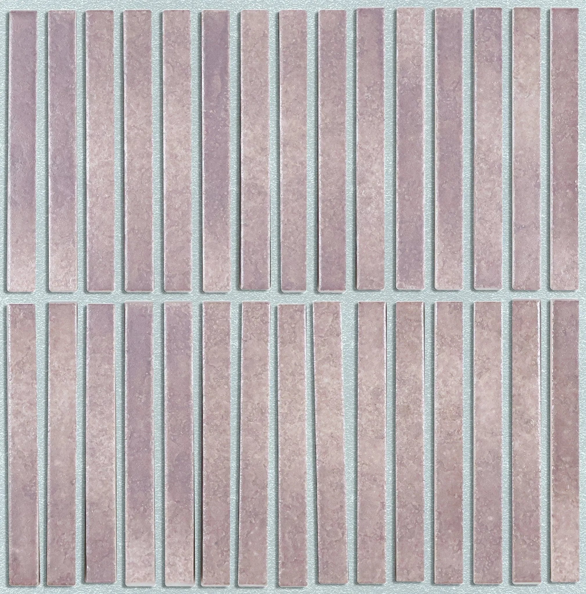 Japanese ceramic wall tiles Nigi Sample in Tsuchi from Mittsu Japanese Tiles