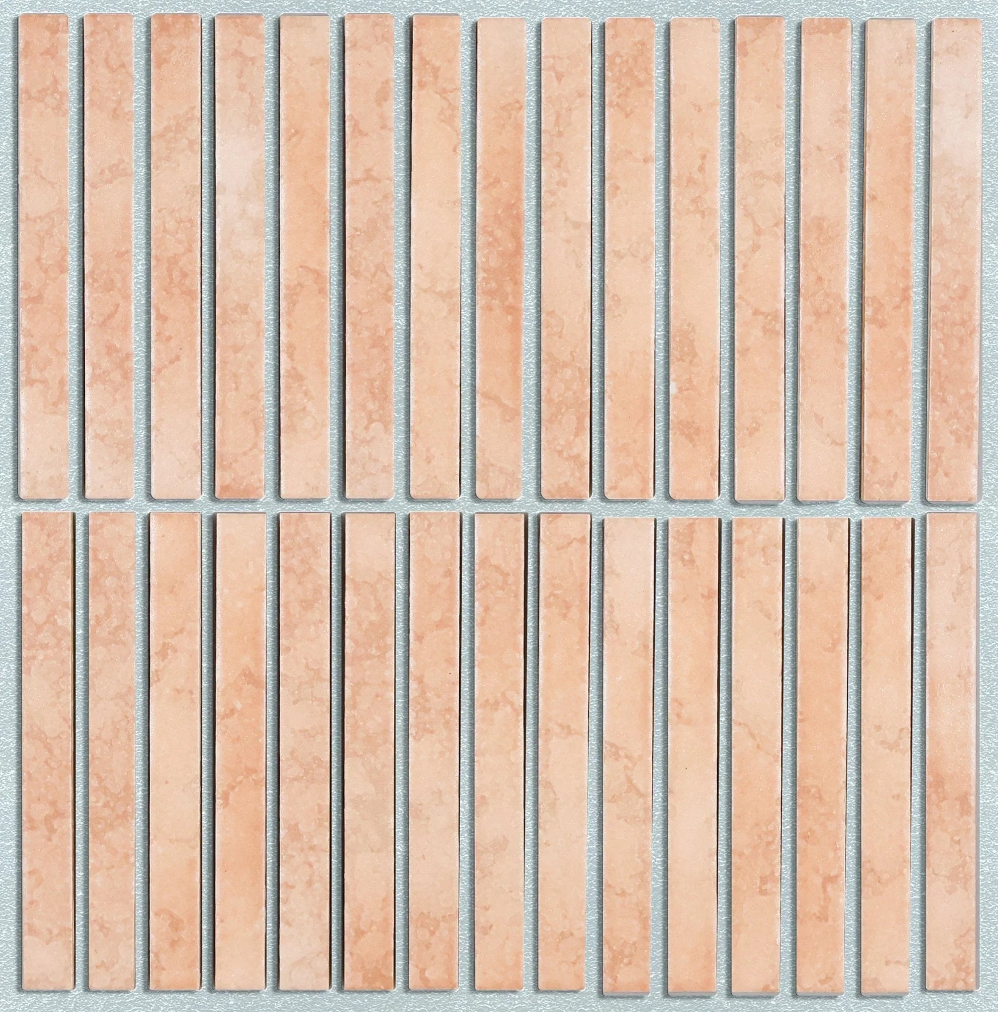 Japanese ceramic wall tiles Nigi Sample in Tetsu from Mittsu Japanese Tiles