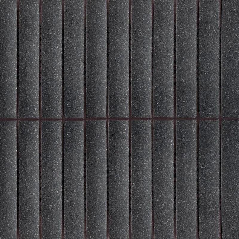 Japanese ceramic wall tiles Sairin in Matt Grey from Mittsu Japanese Tiles