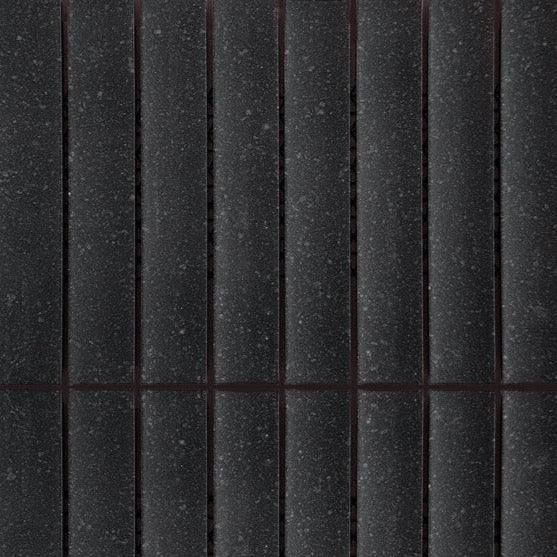 Japanese ceramic wall tiles Sairin Sample in Matt Grey from Mittsu Japanese Tiles