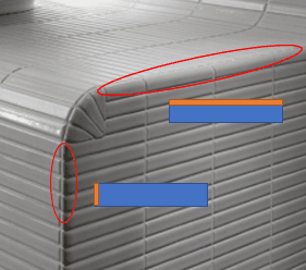 Japanese ceramic wall tiles Yohen in Black from Mittsu Japanese Tiles