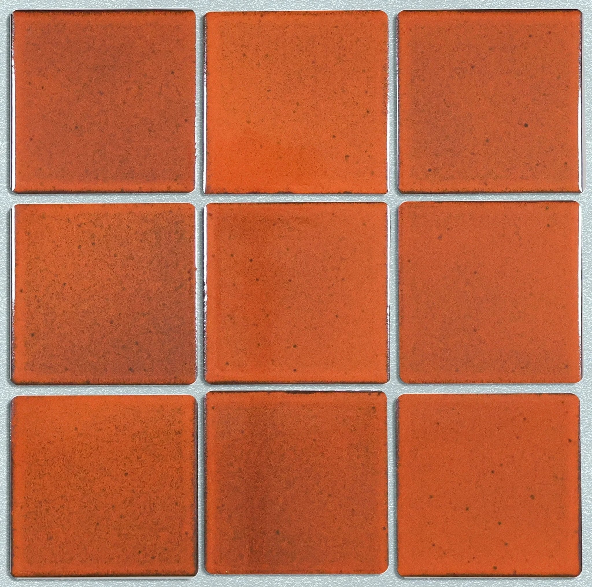 Japanese ceramic wall tiles Yuki Square Sample in Square 95 from Mittsu Japanese Tiles