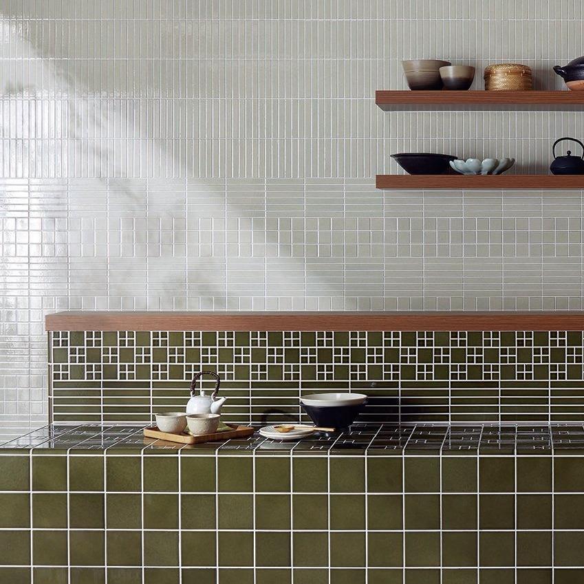 Biyusai Japanese tile by INAX from Mittsu Japanese Tiles
