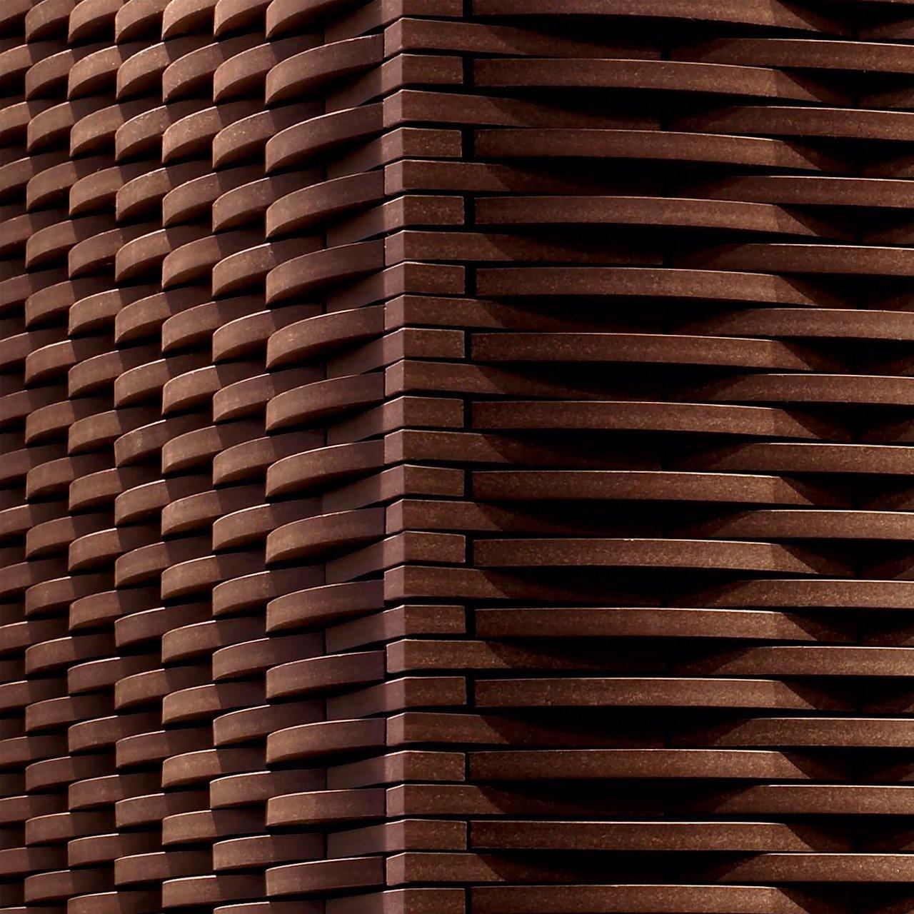 Japanese ceramic wall tiles Crescent in White from Mittsu Japanese Tiles