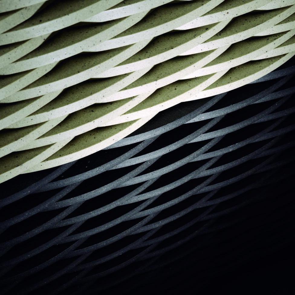 Japanese ceramic wall tiles Crescent in Black from Mittsu Japanese Tiles