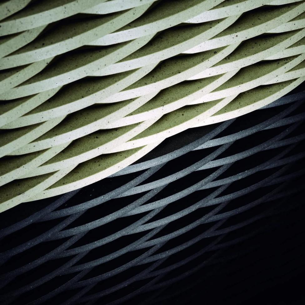 Japanese ceramic wall tiles Crescent Sample in Black from Mittsu Japanese Tiles