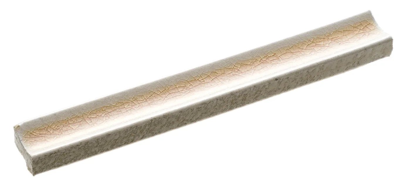 Japanese ceramic wall tiles Hasai in Peach from Mittsu Japanese Tiles