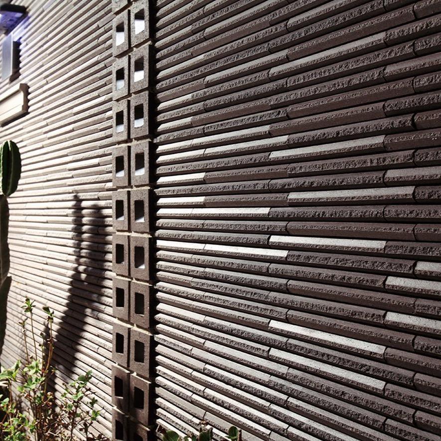 Japanese ceramic wall tiles Hosowari in Normal from Mittsu Japanese Tiles