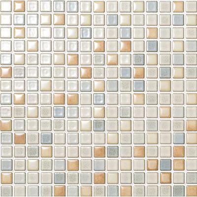 Japanese ceramic wall tiles Kaleido Glaze in Light Colour Mix from Mittsu Japanese Tiles