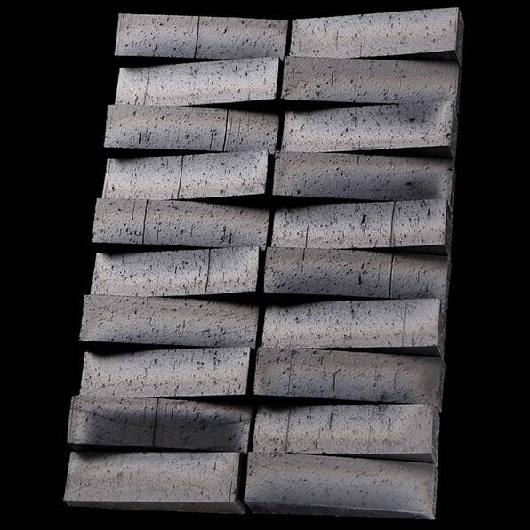Japanese ceramic wall tiles Koyo Ibushi Inaba in from Mittsu Japanese Tiles