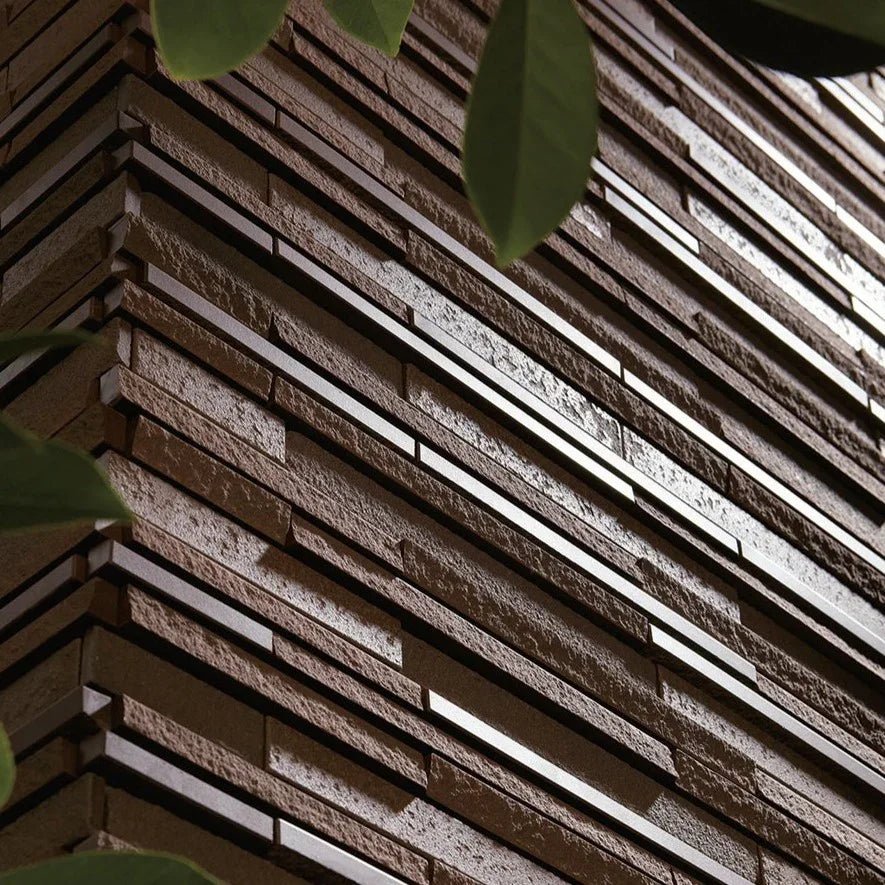 Japanese ceramic wall tiles Luminos in White from Mittsu Japanese Tiles