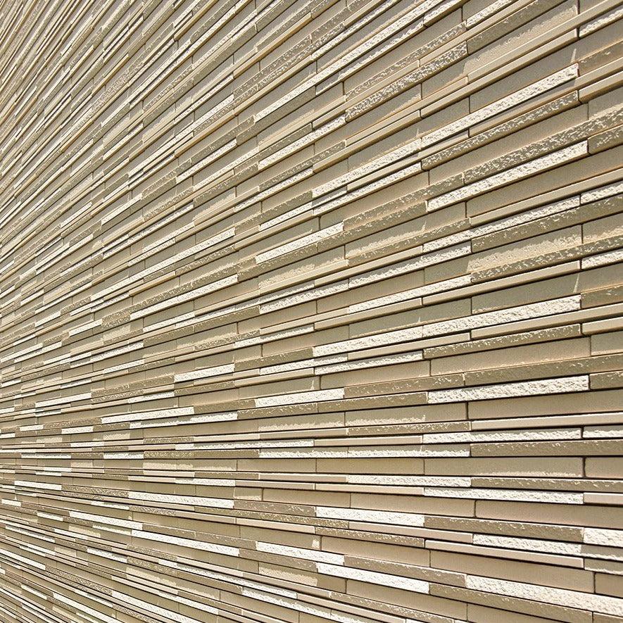 Japanese ceramic wall tiles Luminos in White from Mittsu Japanese Tiles
