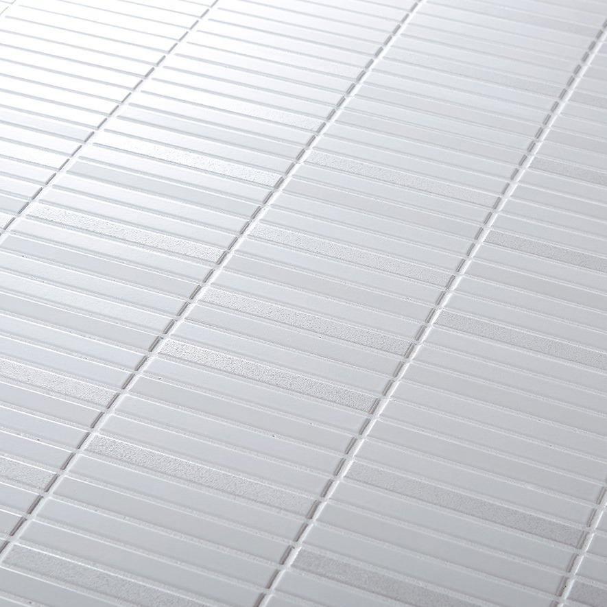 Japanese ceramic wall tiles Lungo Sample in Black Mix from Mittsu Japanese Tiles