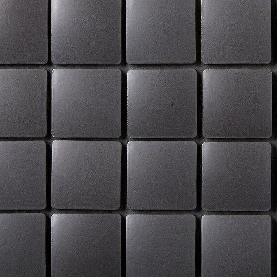 Japanese ceramic wall tiles Madoka R Sample in White from Mittsu Japanese Tiles