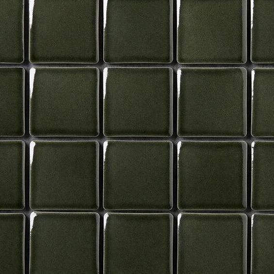 Japanese ceramic wall tiles Madoka R Sample in White from Mittsu Japanese Tiles