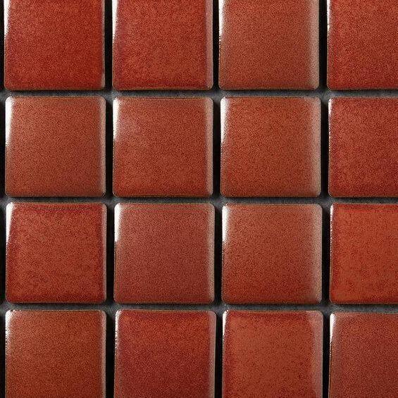 Japanese ceramic wall tiles Madoka R Sample in White from Mittsu Japanese Tiles