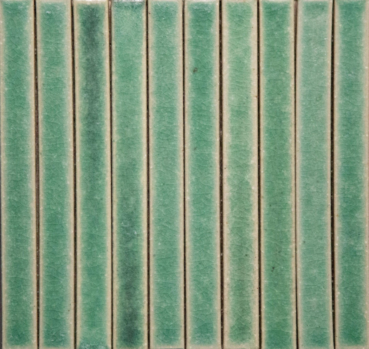 Japanese ceramic wall tiles Recuerdo Sample in Cracked Lagoon from Mittsu Japanese Tiles