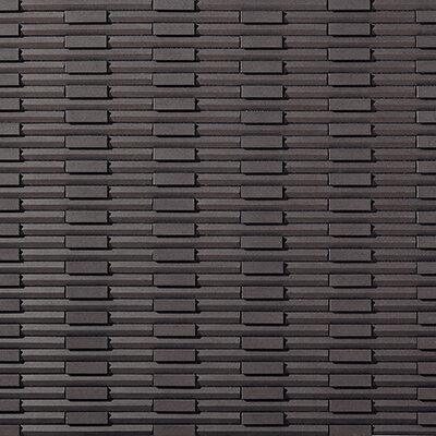 Japanese ceramic wall tiles Rhythmic II in Black from Mittsu Japanese Tiles