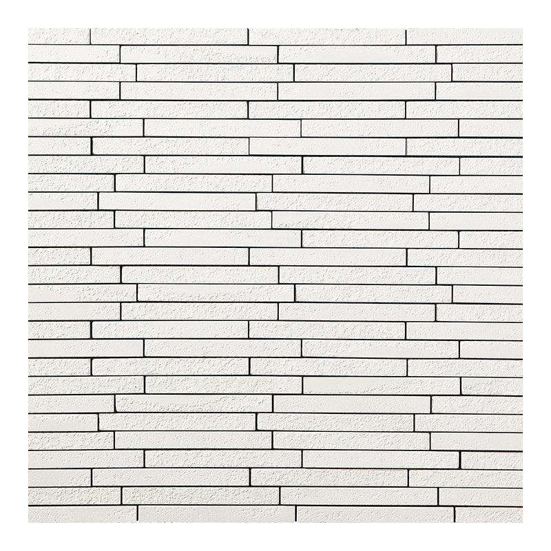 Japanese ceramic wall tiles SABIUTA II Sample in White from Mittsu Japanese Tiles