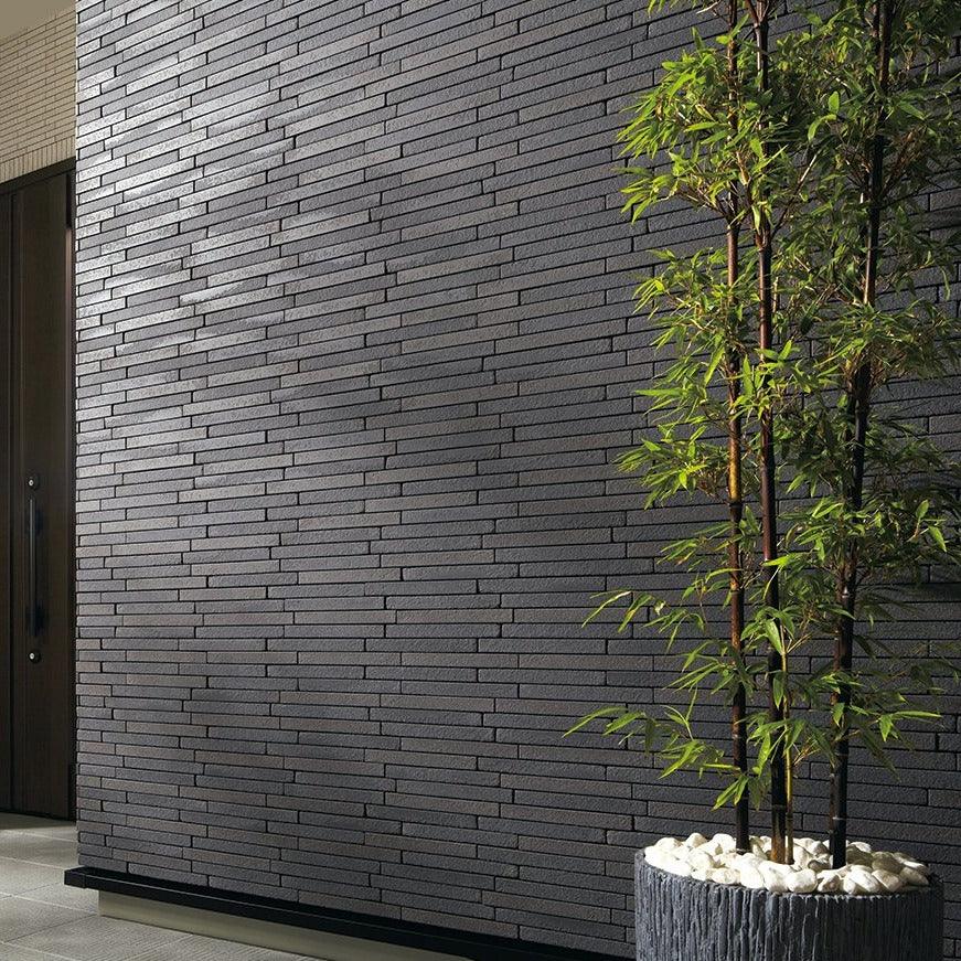 Japanese ceramic wall tiles SABIUTA II Sample in White from Mittsu Japanese Tiles