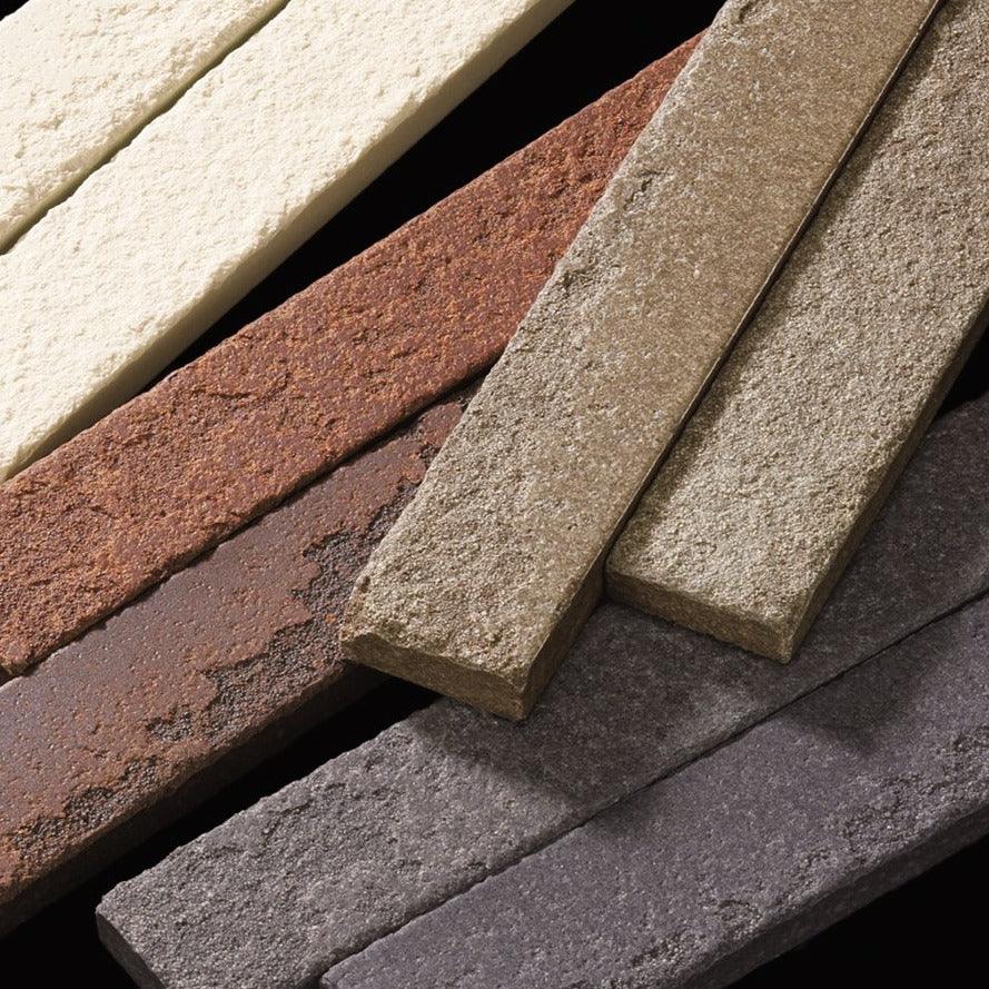 Japanese ceramic wall tiles SABIUTA II Sample in White from Mittsu Japanese Tiles