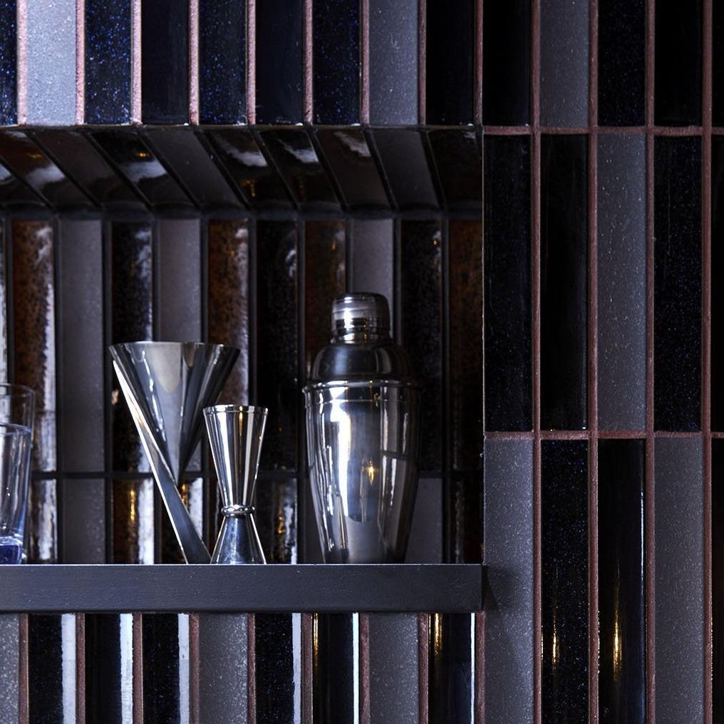 Japanese ceramic wall tiles Sairin in Matt White from Mittsu Japanese Tiles