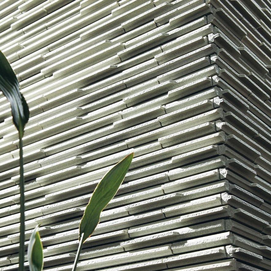 Japanese ceramic wall tiles Sekiha in White from Mittsu Japanese Tiles