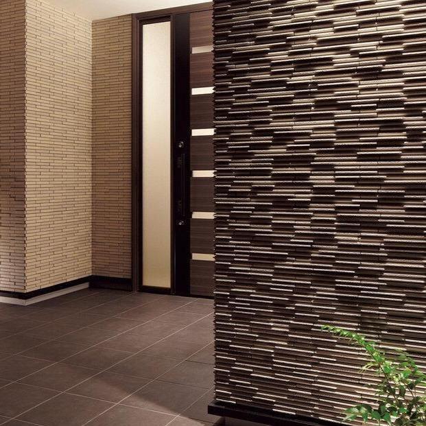 Japanese ceramic wall tiles Sekiha Sample in White from Mittsu Japanese Tiles