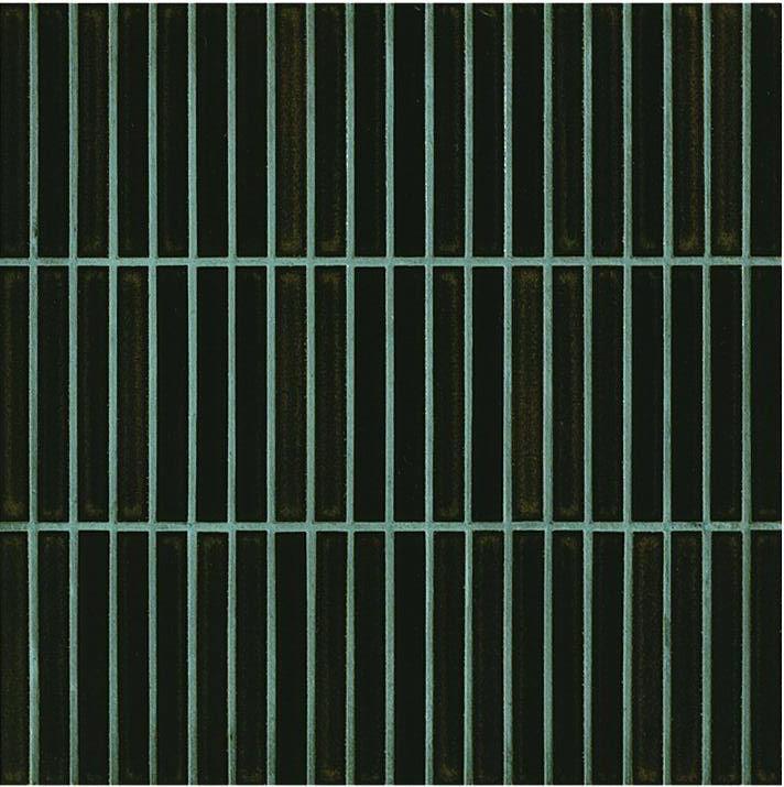 Japanese ceramic wall tiles Yohen in Black from Mittsu Japanese Tiles