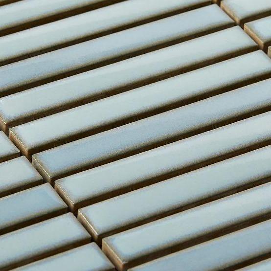 Japanese ceramic wall tiles Yohen Sample in Turquoise Blue from Mittsu Japanese Tiles